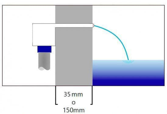 Изображение Водоспад акриловий для басейнів RGB+Контроль+Трансформатор 60х16х8х12 см