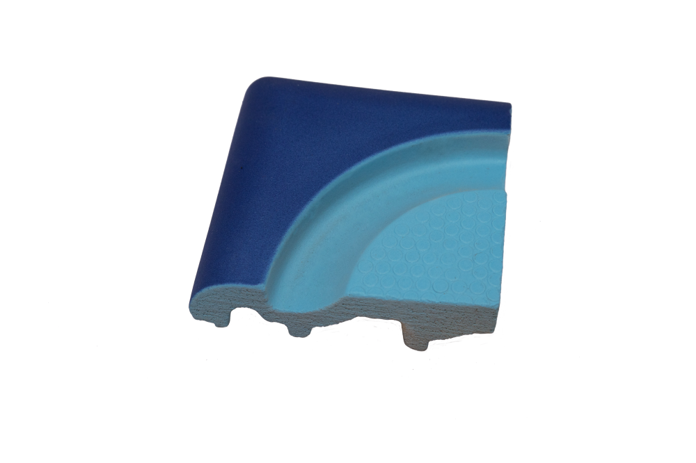 Изображение Кут зовнішній 12х12х2.6см (блакитний/т.синій) SISTEMA SPORT