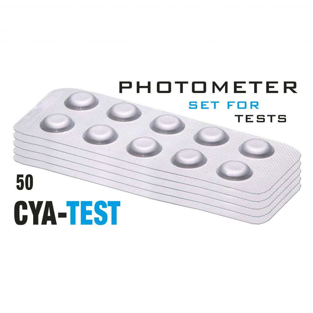 Изображение Таб. CYA-Test (Цианурова кислота) (50 таб/уп.) (10таб/шт) Photometr/Comporator